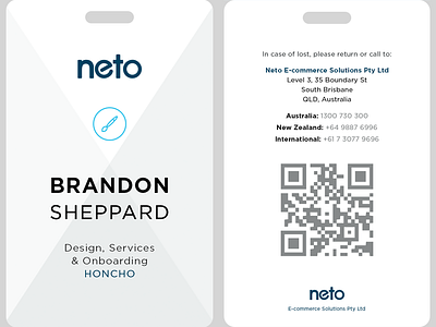 Neto Name Tags