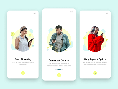 On Boarding Savest 💸 Mobile App UI Kits investment investment app ios investment on boarding on boarding investment app stock app ui design ui invesment ui kits ui ux design