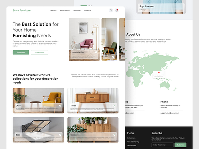 Stark Furniture Web Design