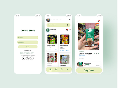UI Design E-Commerce Mobile App