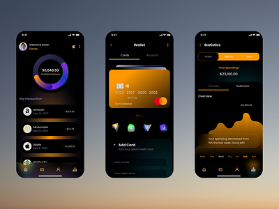 UI Design Wallet App