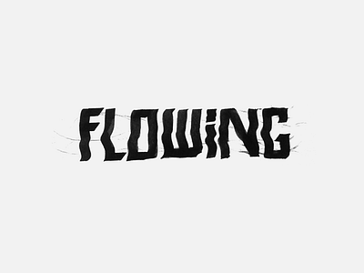 Flowing