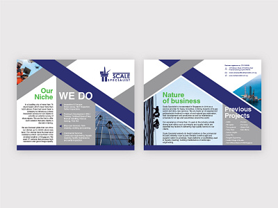 Scale Specialist Brochure brochure brochure design brochure layout design