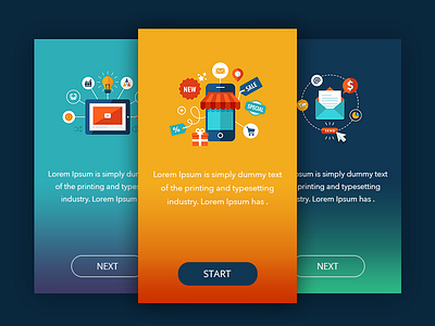 Onboarding android app explainer graphics help illustration iphone application material design mobile application onboarding retina user interface walkthrough