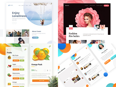 2018 android app beauty concept dribbble enjoy fruit grocery ios lonely web web design