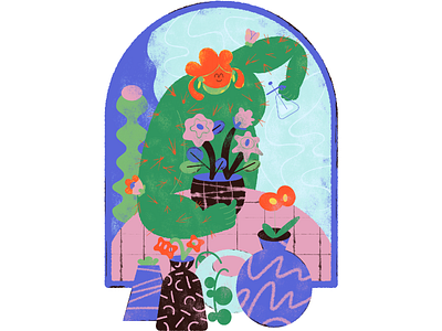 cactus design illustration