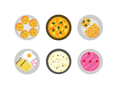 Food Icon color design food graphic icon illustration vector