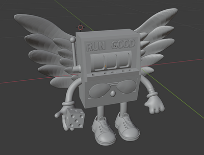 Cartoon Character 3d 3d modeling blender product design rendering