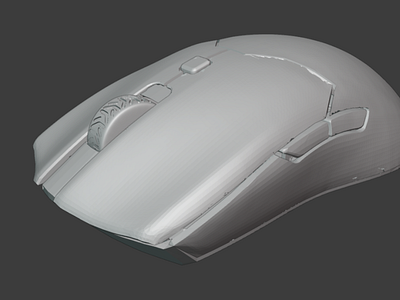Razer Viper Ultimate 3d modeling blender product design rendering