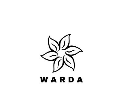 WARDA Logo typo typologo warda