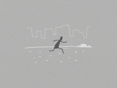 Running animation boom gif illustration running