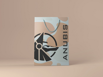 Anubis Shopping Bag 3d branding graphic design illustration logo mock up packaging design product design