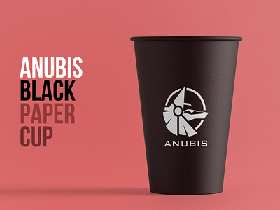 ANUBIS BLACK PAPER CUP