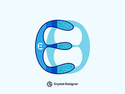Inkscape: Letter [ E ] Logo Design branding design graphic design icon illustration logo typography vector