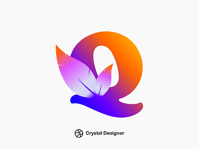 Inkscape: Letter [Q] Logo Design branding design graphic design icon illustration logo typography vector