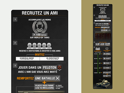 Infographic - World of Tanks - Recruit a friend