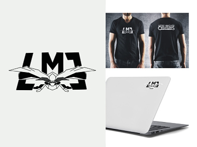 LMC - White moth illustration design freelance graphic design illustration merch merchandising metal band procreate visual design