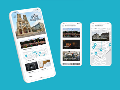 Com Com App mobile app prototype design freelance graphic design mobile app tourism ui ui design visual design