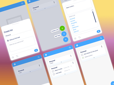 Task Manager ( To Do App) aesthetics app branding calender components design design thinking fabicon icon illustration logo onboarding product prototype task manager todo app uer interface ui ux designer work