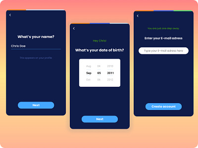 Sign up screen aesthetics app applicatio branding design design thinking enter icon login logo motion graphics register research sign up ui usability user experience user friendly ux work