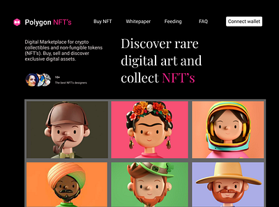 NFT's faces :) aesthetics branding design icon illustration nft nfts non fungible tokens ui ux