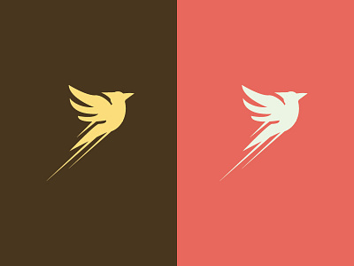 Flying Brids animal bird flying logo startup