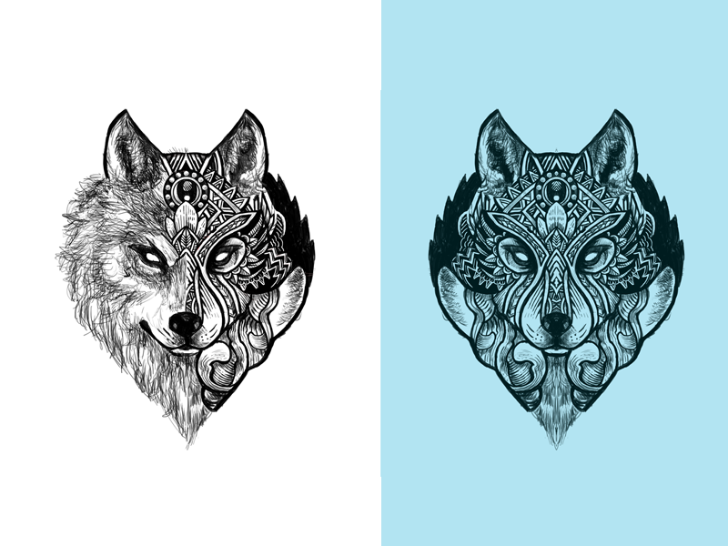 Wolf Tattoo Designs  Ideas for Men and Women