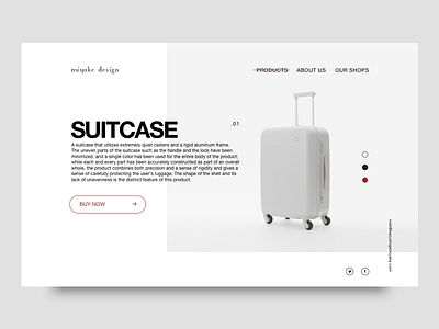 Miyake // Website 002 bootstrap design home landing page product ui ux web