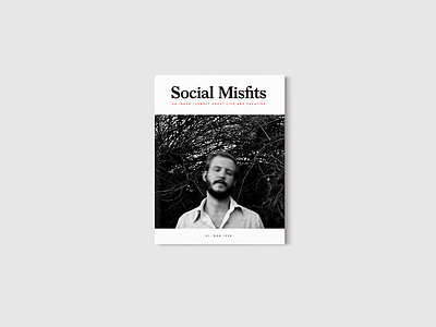 SOCIAL MISFITS 002 design editorial editorial design editorial layout fanzine indesign layout magazine
