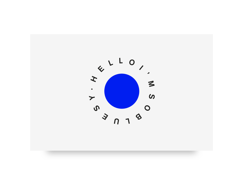 004 // HelloI'mSoBluesy // Logo band branding icon logo music typography vector