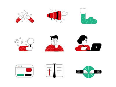Mikro Yazılım Icon Drawings character digital illustration icon icon design illustration
