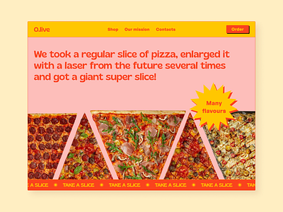 Pizza restaurant — Concept