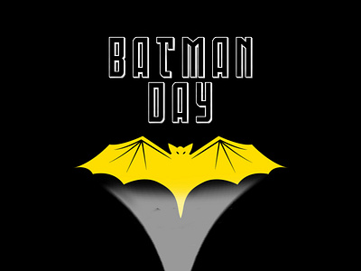 BATMAN DAY 3d animation app branding design graphic design illustration logo motion graphics typography ui ux vector