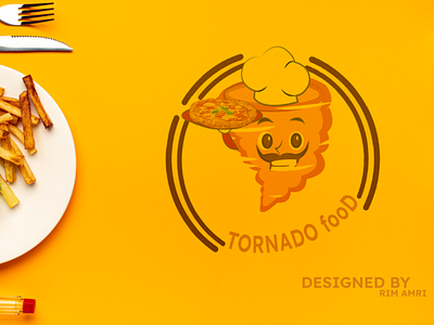 TornadoFood Logo branding design graphic design illustration logo typography ui vector