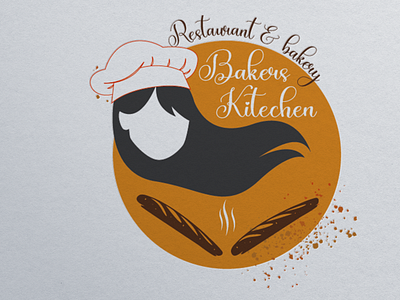 Bakers Kitchen restaurant LOGO concept