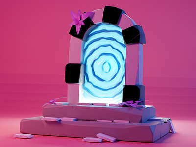 Blender 3D Portal Modelling