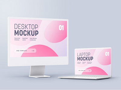 Multi Device Clay Mockup Set app device diy mockup download figma free freebie iphone mobile mobile ui mock up mockup mockups phone psd scene creator scene generator sketch ui ux