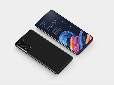 Galaxy S21 Mockup Set abstract android branding clean design device display download galaxy mock up mockup phone phone mockup realistic samsung galaxy samsung galaxy s21 simple smartphone ui ux