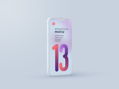 iPhone 13 Pro Clay Mockup Set