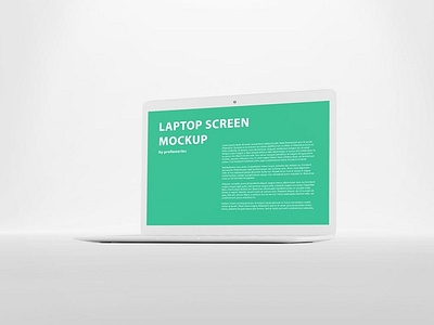 White MacBook Mockup