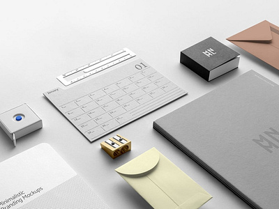 MNML / Branding Mockups