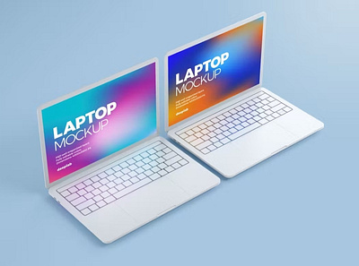 Macbook Pro Clay Mockup Set abstract clean design device display illustration laptop mac macbook macbook design macbook mockup macbook pro macbook pro mockup macbook template mockup presentation realistic simple ui ux