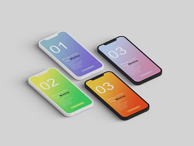 Free iPhone PSD abstract clean device display iphone iphone 12 iphone 12 mockups iphone 12 pro iphone mockup iphone psd iphone template mockup phone phone mockup psd psd template realistic simple smartphone ui