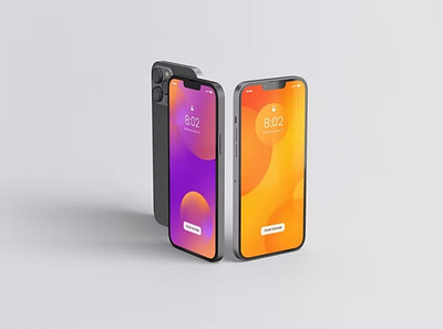 iPhone 13 Pro Max Mockup abstract app apple clean device devices display iphone iphone 13 iphone 13 pro iphone max mockup phone phone mockup presentation realistic simple smartphone ui ux