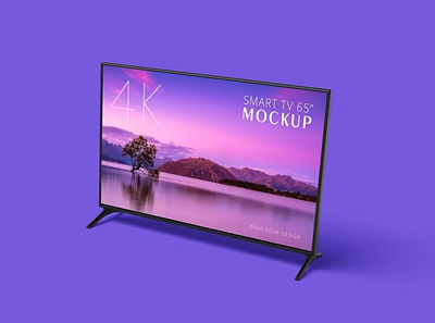 Free Smart TV Mockup business curved device display screen led media mock up mockup mockups monitor multimedia psd psd template screen sketch television tv ui ux wall