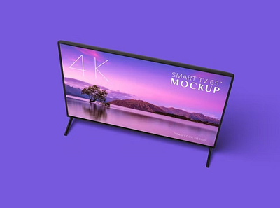 Free Smart TV Mockup business curved device display display screen led media mock up mockup mockups monitor multimedia psd psd template realistic screen sketch television tv wall