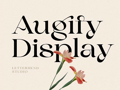 Free Augify Display Font calligraphy design display font display typeface elegant font font font awesome font family fonts handwritten lettering modern font modern fonts sans serif sans serif font script serif font type typeface vintage font