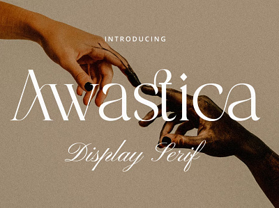 FREE Awastica - Modern Stylish calligraphy display font display typeface elegant font font font awesome font family fonts handwritten lettering modern font modern fonts sans serif sans serif font script serif font type typedesign typeface vintage font