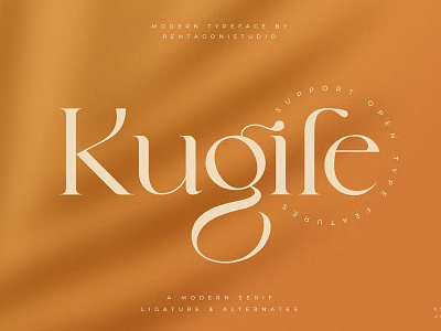 FREE Kugile | Classy Serif Font calligraphy classy serif display font display serif elegant display elegant font font awesome font family handwritten illustration lettering modern font modern fonts sans serif font serif serif font typedesign ui ux vintage font