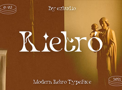 Free Modern Retro Font - Rietro display font font awesome font family fonts sans serif sans serif font serif font